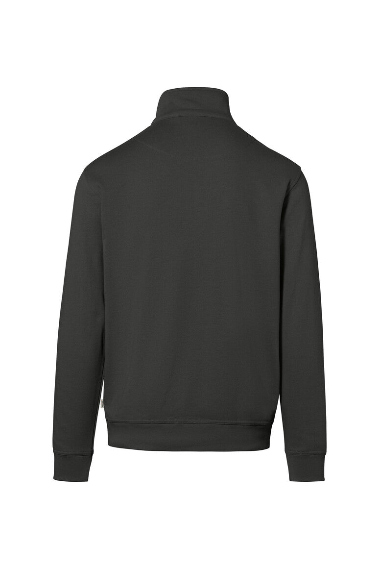 HAKRO Zip-Sweatshirt Premium karbongrau