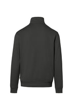 HAKRO Zip-Sweatshirt Premium karbongrau