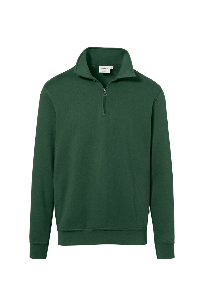 HAKRO Zip-Sweatshirt Premium tanne