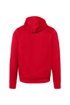 HAKRO Kapuzenjacke Bonded rot/silber