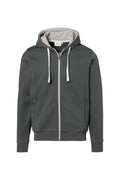 HAKRO Kapuzenjacke Bonded anthrazit/silber