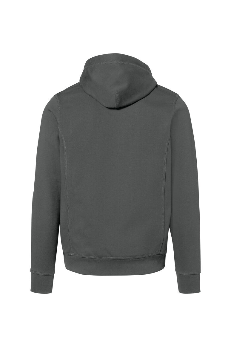 HAKRO Kapuzenjacke Bonded anthrazit/silber