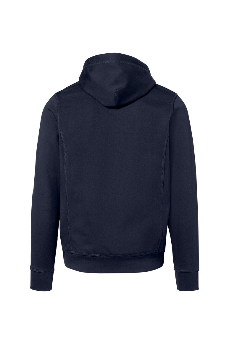 HAKRO Kapuzenjacke Bonded tinte/silber