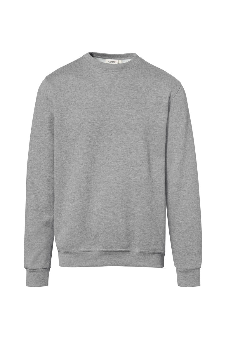 HAKRO Sweatshirt Premium grau meliert