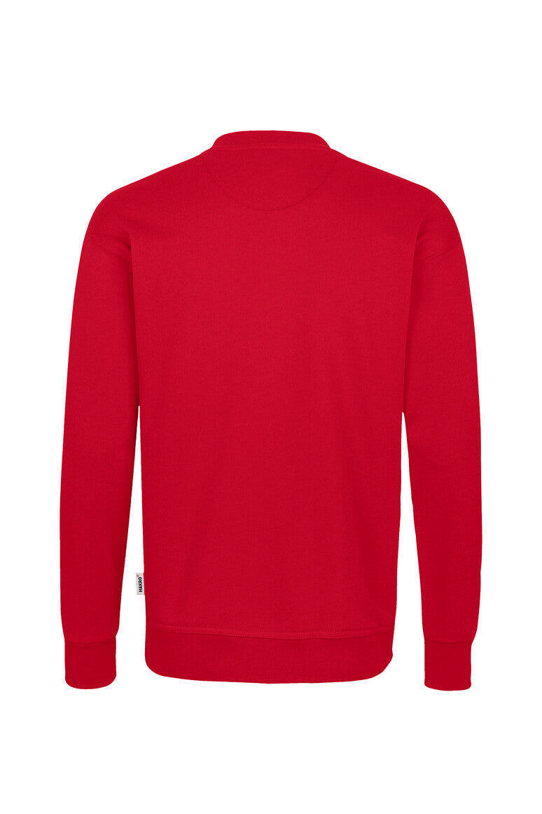 HAKRO Sweatshirt Mikralinar® rot
