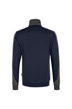 HAKRO Zip-Sweatshirt Contrast Mikralinar tinte/anthrazit