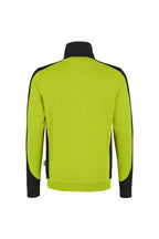 HAKRO Zip-Sweatshirt Contrast Mikralinar kiwi/anthrazit