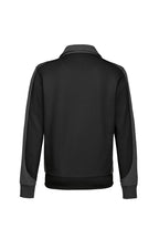 HAKRO Sweatjacke Contrast Mikralinar® schwarz/anthrazit