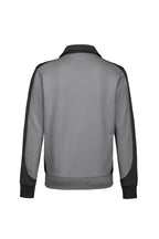 HAKRO Sweatjacke Contrast Mikralinar® titan/anthrazit