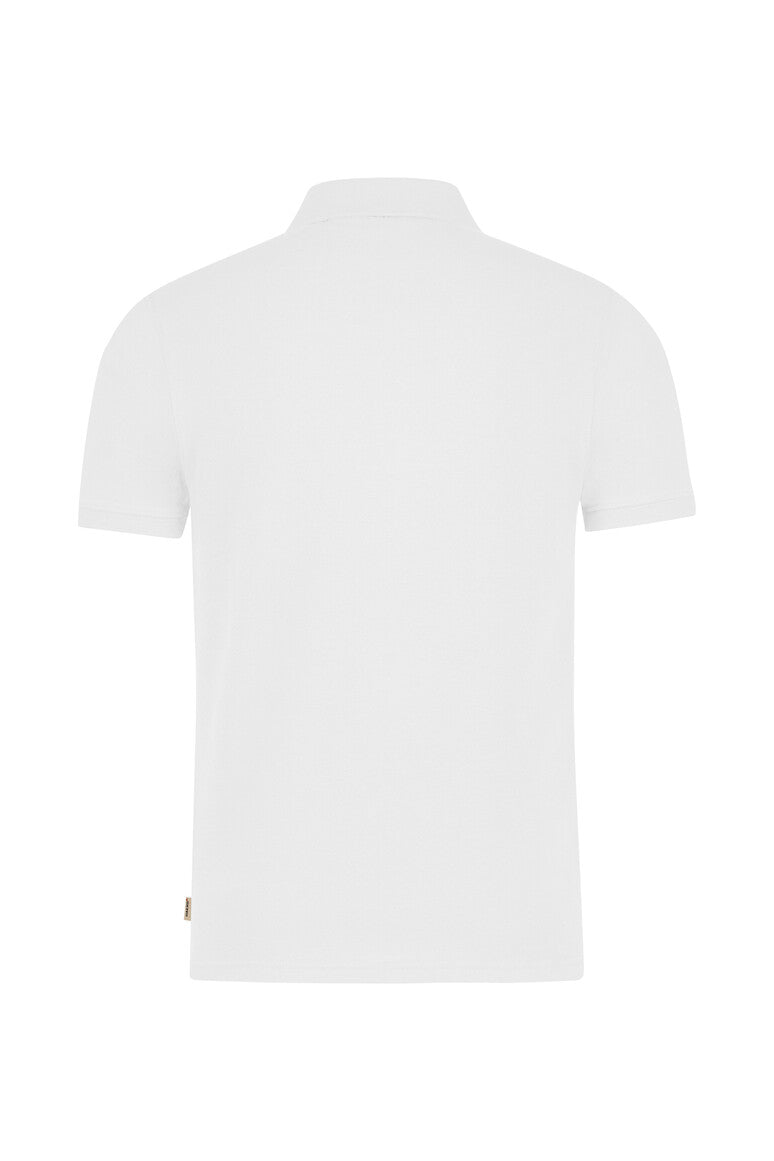 HAKRO Poloshirt Bio-Baumwolle GOTS weiß