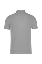 HAKRO Poloshirt Bio-Baumwolle GOTS grau meliert