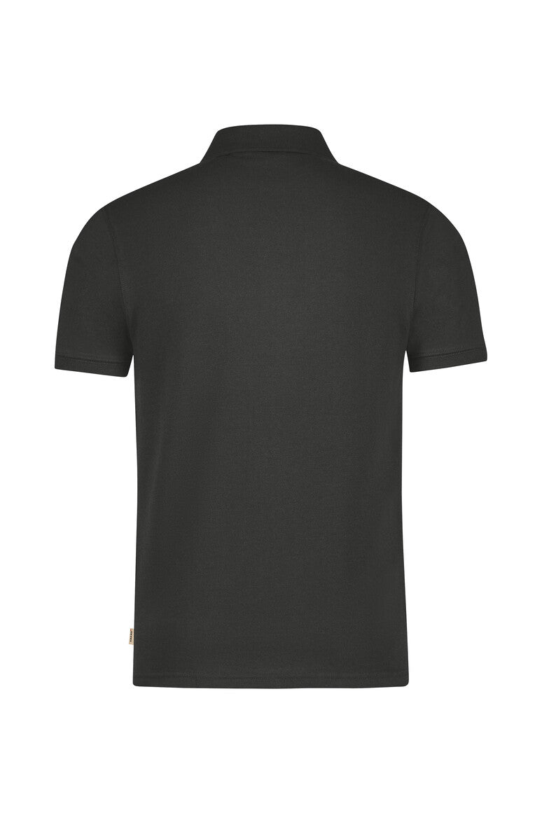 HAKRO Poloshirt Bio-Baumwolle GOTS karbongrau