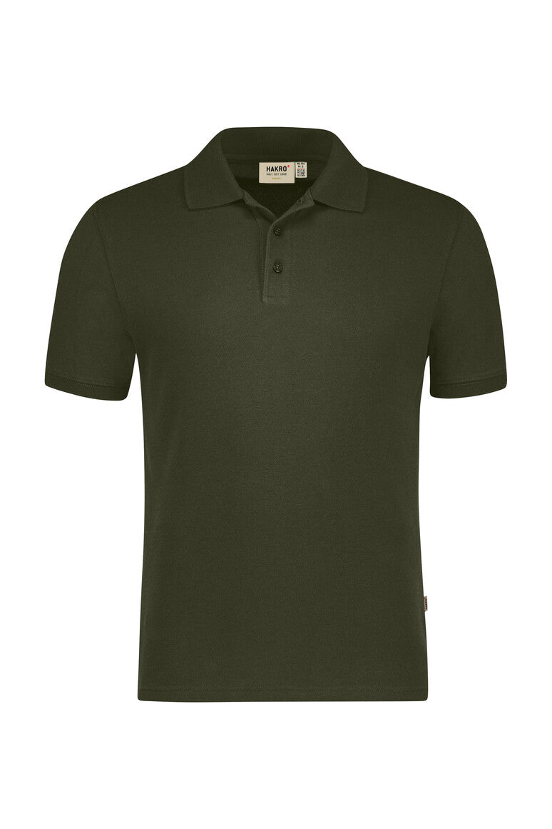 HAKRO Poloshirt Bio-Baumwolle GOTS olive