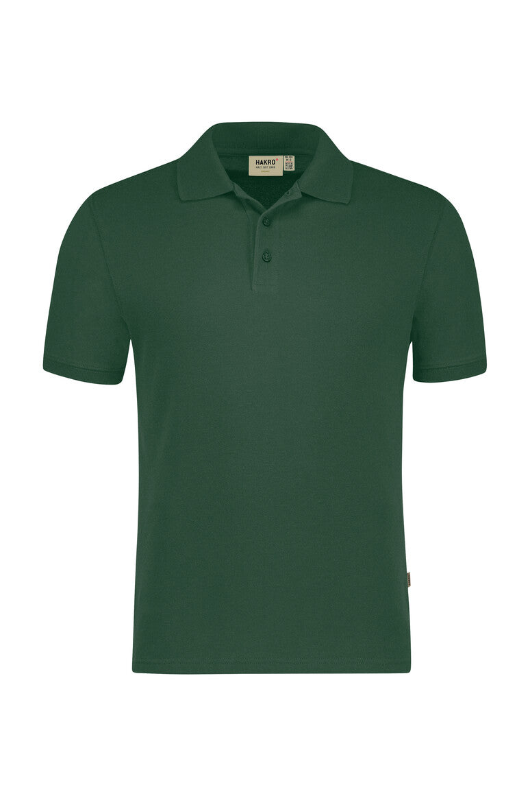 HAKRO Poloshirt Bio-Baumwolle GOTS tanne