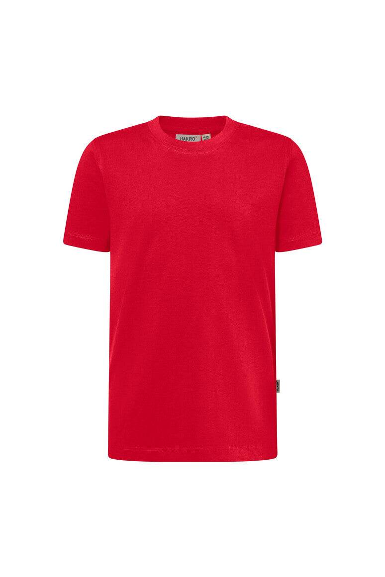 HAKRO Kinder T-Shirt Bio-Baumwolle rot