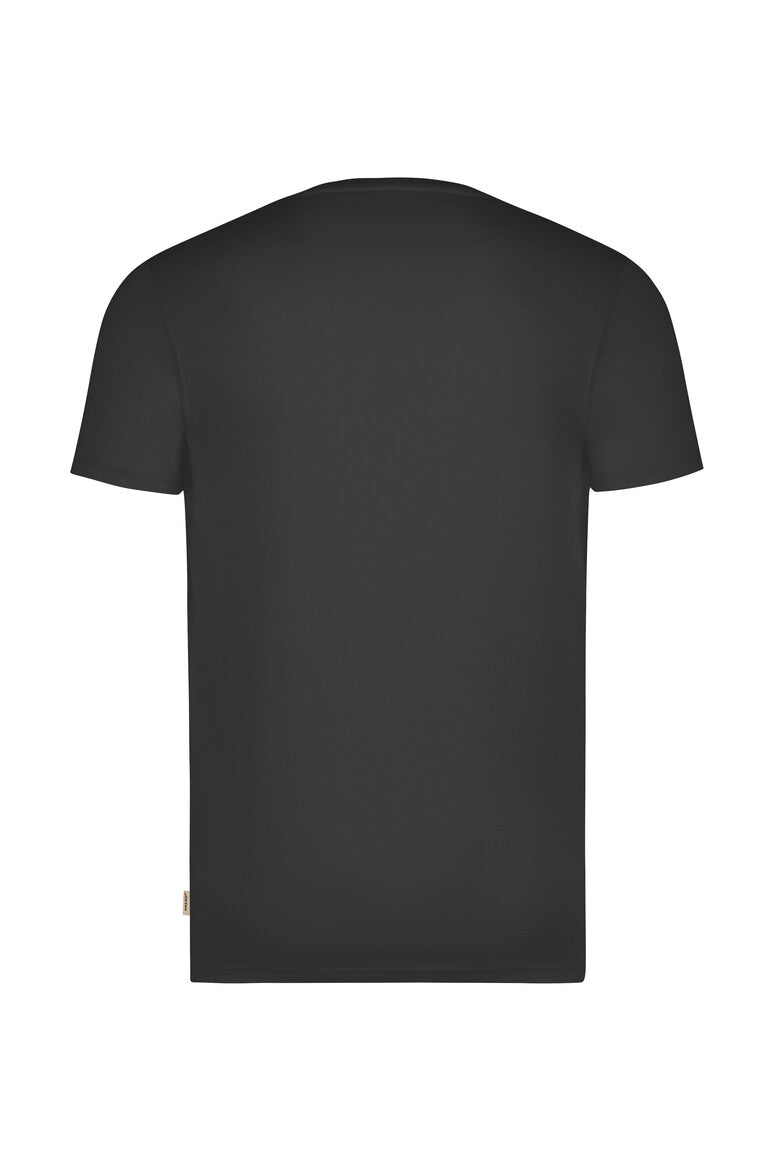 HAKRO T-Shirt MIKRALINAR ECO karbongrau