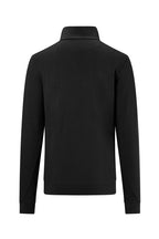 HAKRO Zip-Longsleeve Piqué MIKRALINAR ECO schwarz