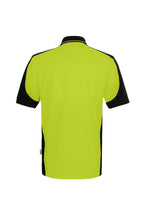 HAKRO Poloshirt Contrast  MIKRALINAR ECO kiwi/schwarz