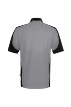 HAKRO Poloshirt Contrast  MIKRALINAR ECO titan/schwarz