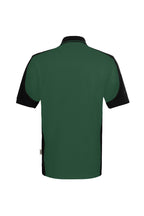 HAKRO Poloshirt Contrast  MIKRALINAR ECO tanne/schwarz