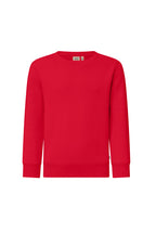 HAKRO Kinder Sweatshirt Bio-Baumwolle rot