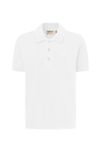 HAKRO Kinder Poloshirt Bio-Baumwolle weiß