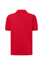 HAKRO Kinder Poloshirt Bio-Baumwolle rot