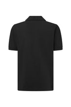 HAKRO Kinder Poloshirt Bio-Baumwolle schwarz