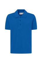 HAKRO Kinder Poloshirt Bio-Baumwolle royalblau