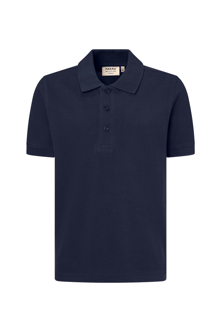 HAKRO Kinder Poloshirt Bio-Baumwolle tinte