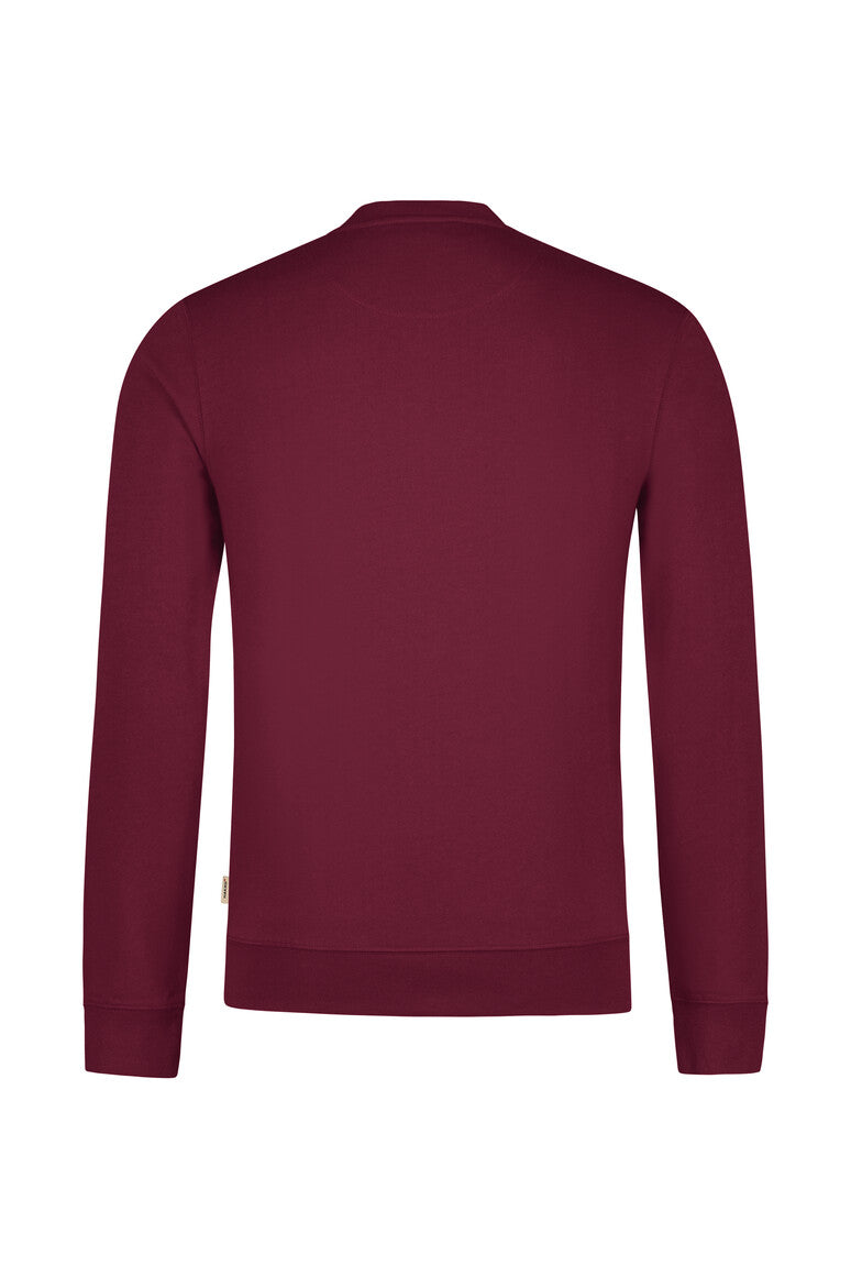 HAKRO Sweatshirt MIKRALINAR ECO weinrot