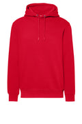 HAKRO Kapuzen-Sweatshirt Bio-Baumwolle GOTS rot