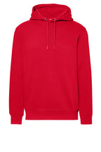 HAKRO Kapuzen-Sweatshirt Bio-Baumwolle GOTS rot