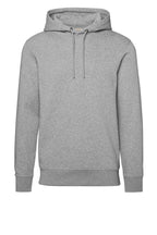 HAKRO Kapuzen-Sweatshirt Bio-Baumwolle GOTS grau meliert