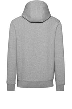 HAKRO Kapuzen-Sweatshirt Bio-Baumwolle GOTS grau meliert