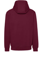 HAKRO Kapuzen-Sweatshirt Bio-Baumwolle GOTS weinrot