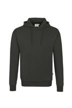 HAKRO Kapuzen-Sweatshirt Bio-Baumwolle GOTS karbongrau