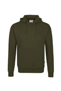 HAKRO Kapuzen-Sweatshirt Bio-Baumwolle GOTS olive