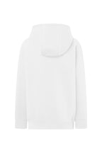HAKRO Kinder Kapuzen-Sweatshirt Bio-Baumwolle weiß