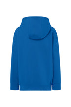 HAKRO Kinder Kapuzen-Sweatshirt Bio-Baumwolle royalblau