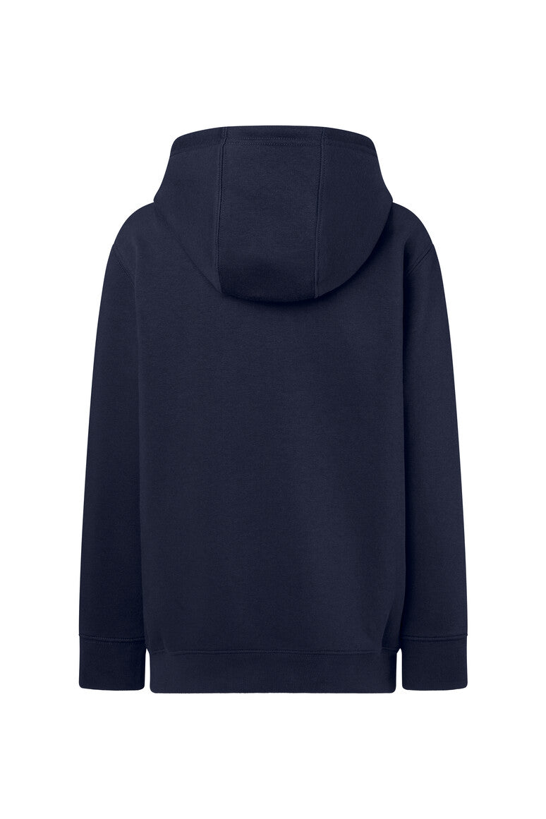 HAKRO Kinder Kapuzen-Sweatshirt Bio-Baumwolle tinte