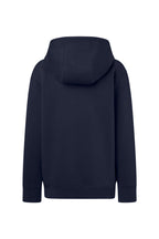 HAKRO Kinder Kapuzen-Sweatjacke Bio-Baumwolle tinte