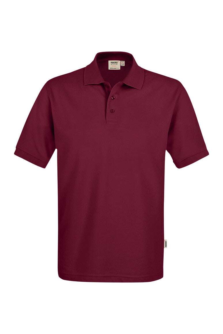 HAKRO Poloshirt MIKRALINAR ECO weinrot
