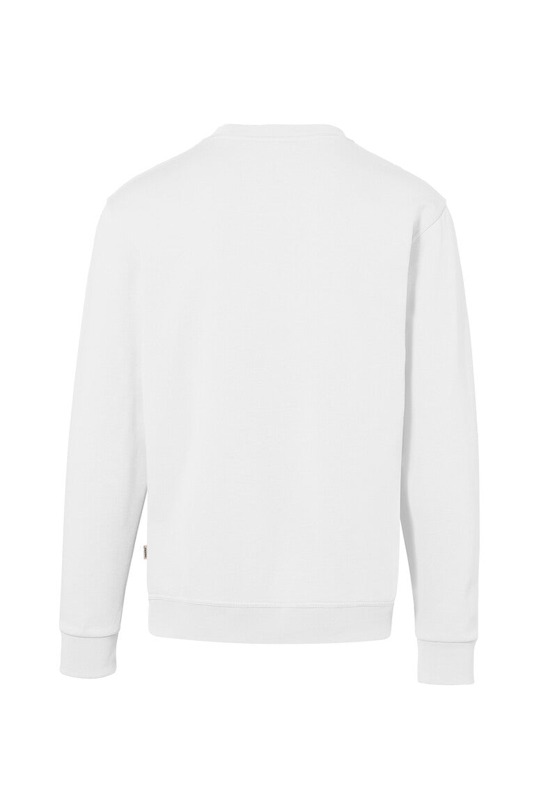 HAKRO Sweatshirt Bio-Baumwolle GOTS weiß