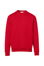 HAKRO Sweatshirt Bio-Baumwolle GOTS rot