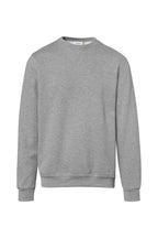 HAKRO Sweatshirt Bio-Baumwolle GOTS grau meliert