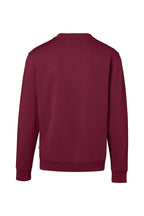 HAKRO Sweatshirt Bio-Baumwolle GOTS weinrot