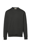 HAKRO Sweatshirt Bio-Baumwolle GOTS karbongrau
