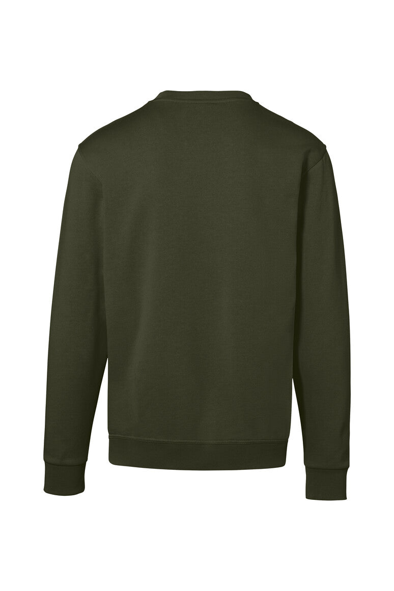 HAKRO Sweatshirt Bio-Baumwolle GOTS olive