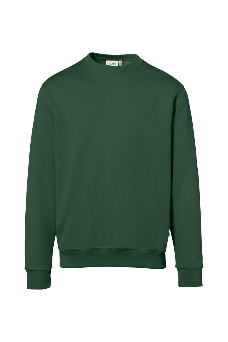 HAKRO Sweatshirt Bio-Baumwolle GOTS tanne